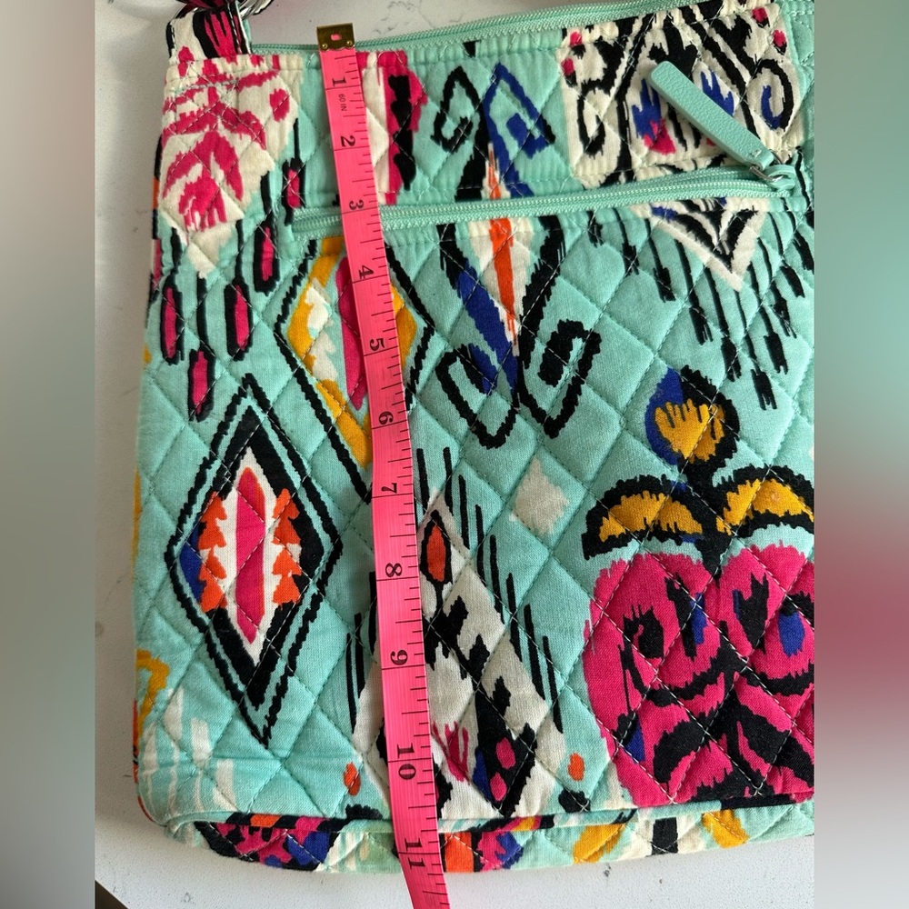 Vera Bradley Triple Zip Hipster Crossbody Bag - with wallet‎ Pueblo - Picture 7 of 10